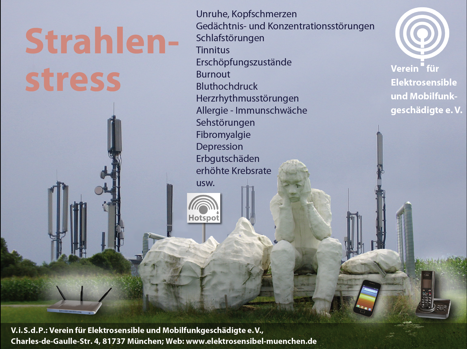 Der Schlaflose_Strahlenstress 2024 Plakat